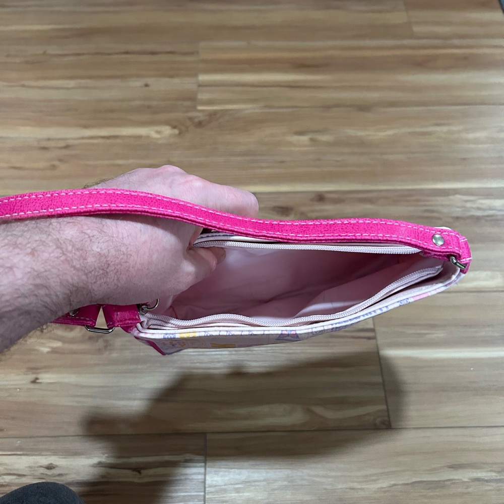 Hello Kitty Pink Patchwork 90s Handbag - image 2